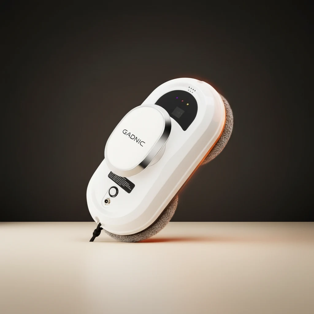 Robot limpiavidrios Gadnic · 3 modos, control remoto